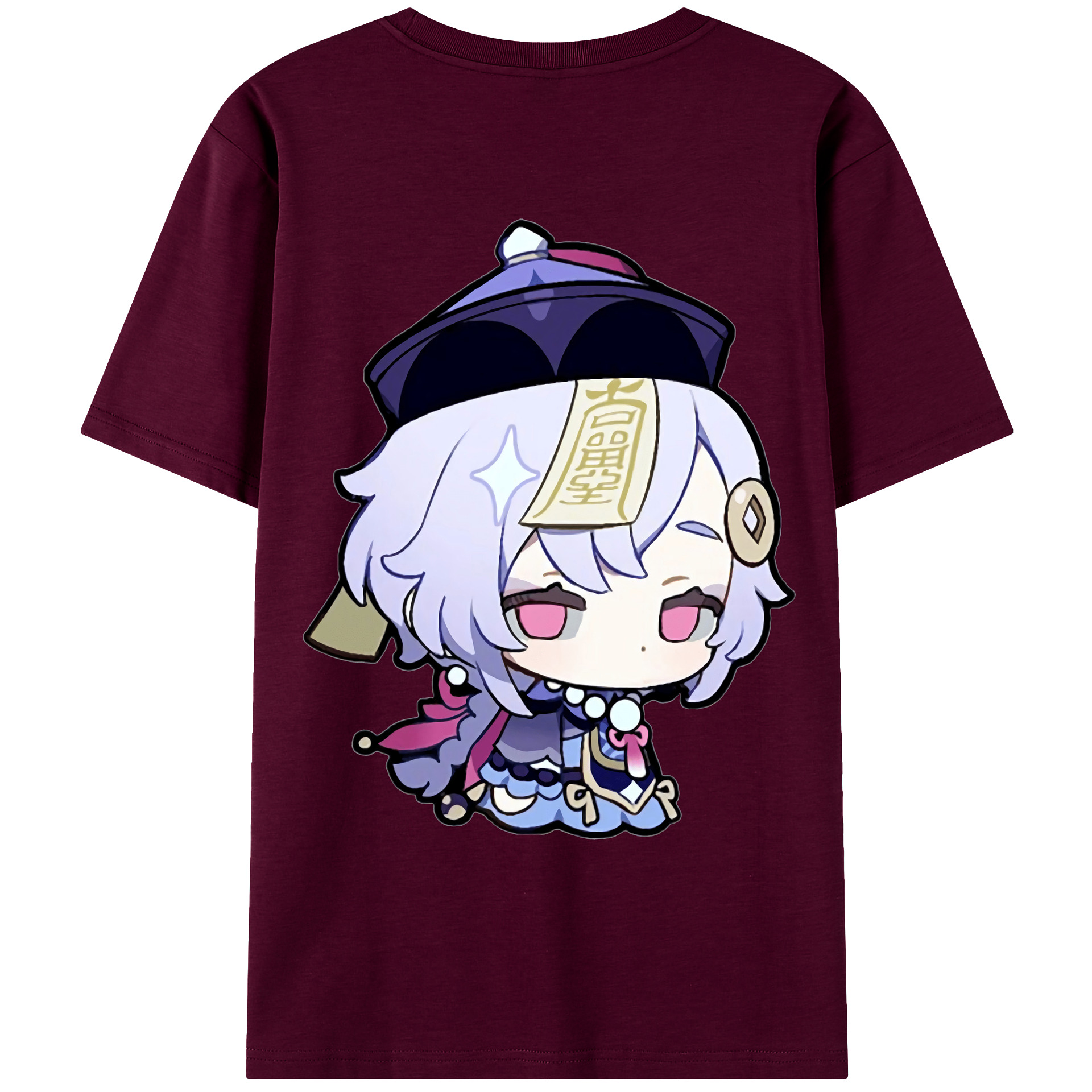 げんし神 七七 なな  genshin Nana レディース半袖Tシャツ(バックプリント)